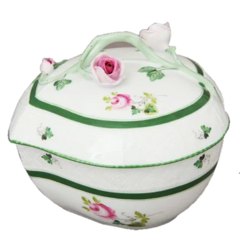 Bonboniérka vzor Vieille Rose De Herend HP064.VRH Bonboniérka vzor Vieille Rose De Herend HP064.VRH
