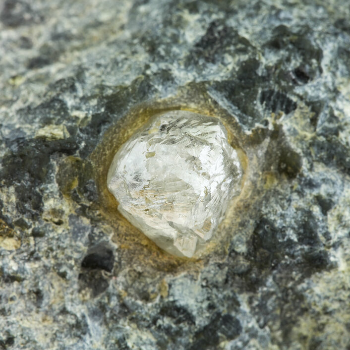 Diamant v kimberlite