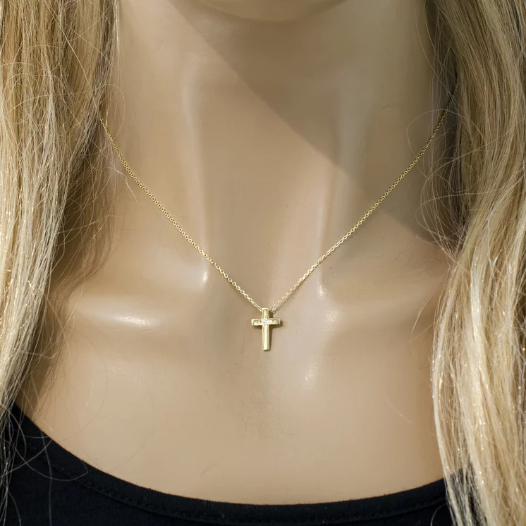 Diamantový náhrdelník krížik LNL342.OD Diamantový náhrdelník krížik LNL342.OD