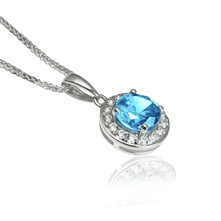 Diamantový prívesok s prírodným topásom LPE883.GD Diamantový prívesok s prírodným topásom LPE883.GD
