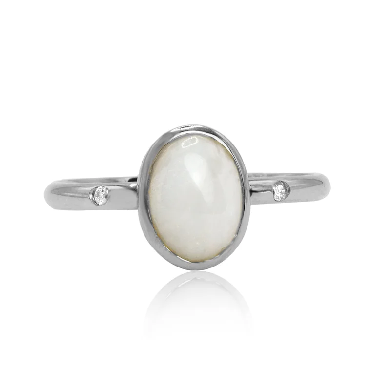 Diamantový prsteň s prírodným austrálskym opálom LRG755.KL Diamantový prsteň s prírodným austrálskym opálom LRG755.KL
