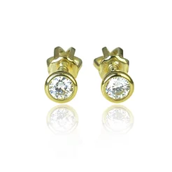 GOLDIE Diamantové náušnice Simple elegant LEA902.ZOX GOLDIE Diamantové náušnice Simple elegant LEA902.ZOX