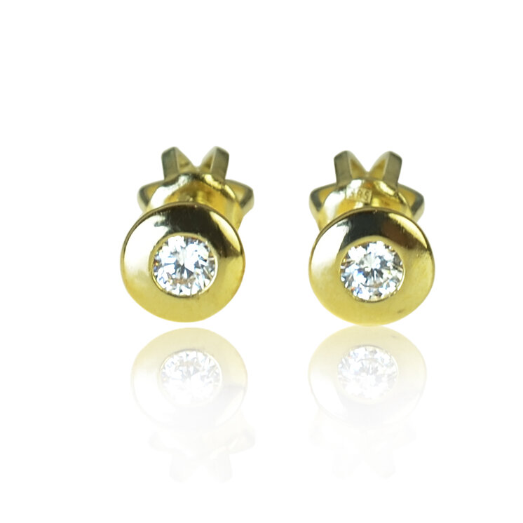 GOLDIE Diamantové náušnice Studs LEA905.ZOX