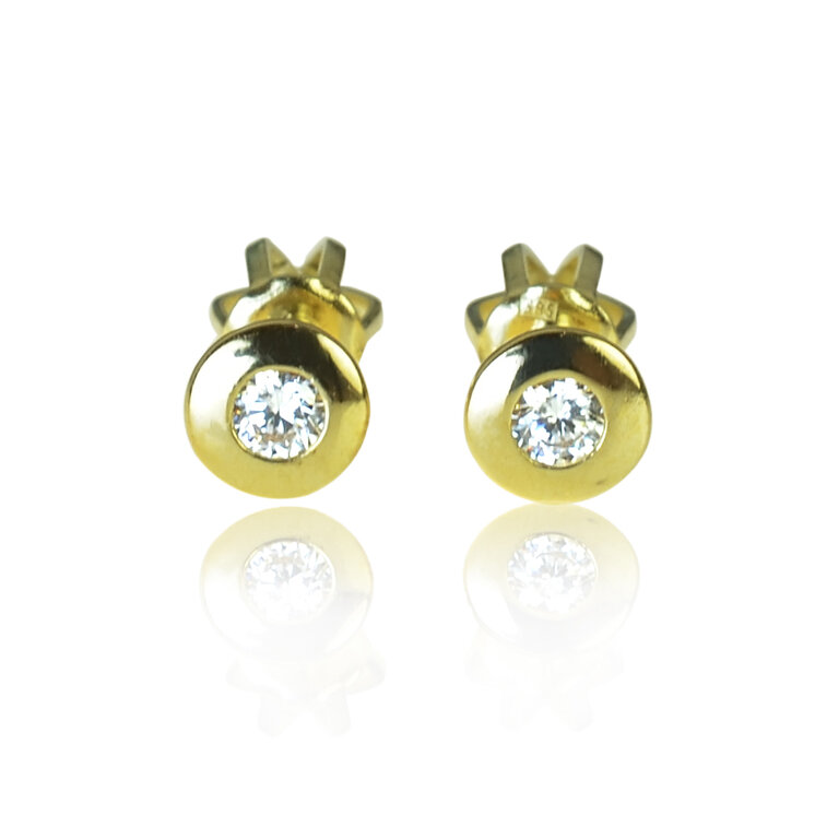 GOLDIE Diamantové náušnice Visible studs LEA911.ZOX