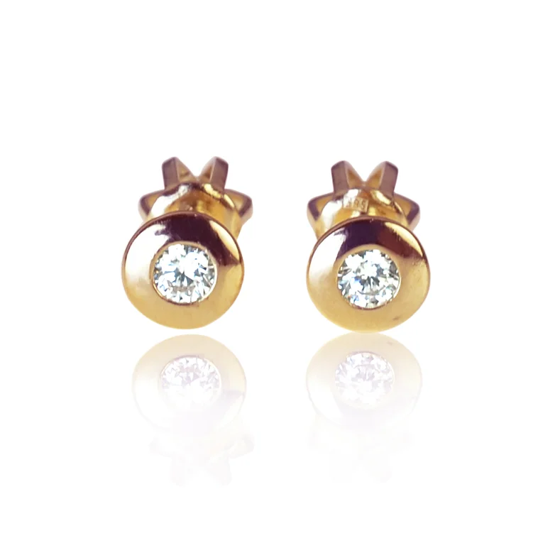 GOLDIE Diamantové náušnice Visible studs pink LEA913.ZOX GOLDIE Diamantové náušnice Visible studs pink LEA913.ZOX
