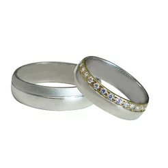 GOLDIE Diamantové OBRÚČKY Devon WR118.AWB GOLDIE Diamantové OBRÚČKY Devon WR118.AWB