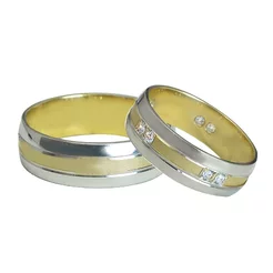 GOLDIE Diamantové OBRÚČKY Lydon WR117.AWB GOLDIE Diamantové OBRÚČKY Lydon WR117.AWB