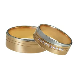 GOLDIE Diamantové OBRÚČKY Rylie WR146.AWB GOLDIE Diamantové OBRÚČKY Rylie WR146.AWB