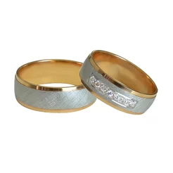GOLDIE Diamantové OBRÚČKY Zion WR135.AWB GOLDIE Diamantové OBRÚČKY Zion WR135.AWB