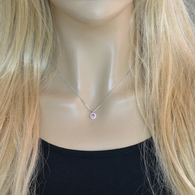 GOLDIE Diamantový náhrdelník s turmalínom LNL318.KL GOLDIE Diamantový náhrdelník s turmalínom LNL318.KL