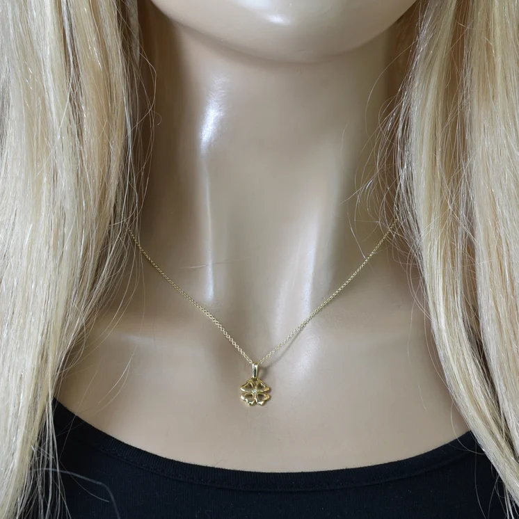 GOLDIE Diamantový náhrdelník štvorlístok LNL292.OD GOLDIE Diamantový náhrdelník štvorlístok LNL292.OD