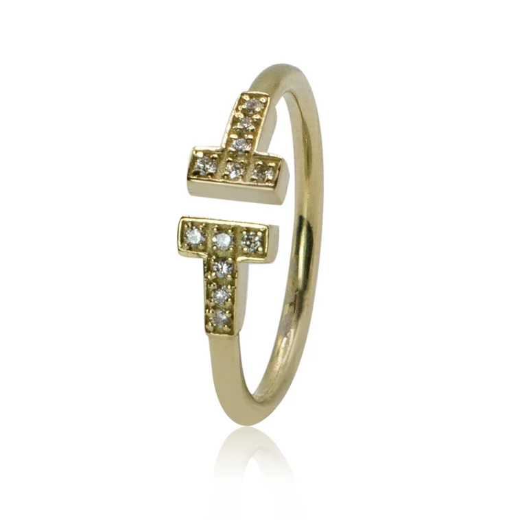 GOLDIE Diamantový prsteň Gencelina LRG651.W GOLDIE Diamantový prsteň Gencelina LRG651.W