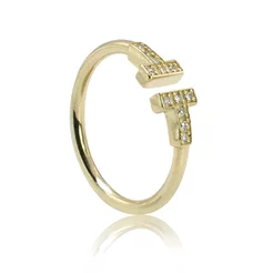 GOLDIE Diamantový prsteň Gencelina LRG651.W GOLDIE Diamantový prsteň Gencelina LRG651.W