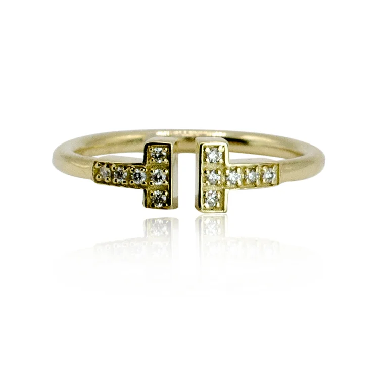 GOLDIE Diamantový prsteň Gencelina LRG651.W GOLDIE Diamantový prsteň Gencelina LRG651.W