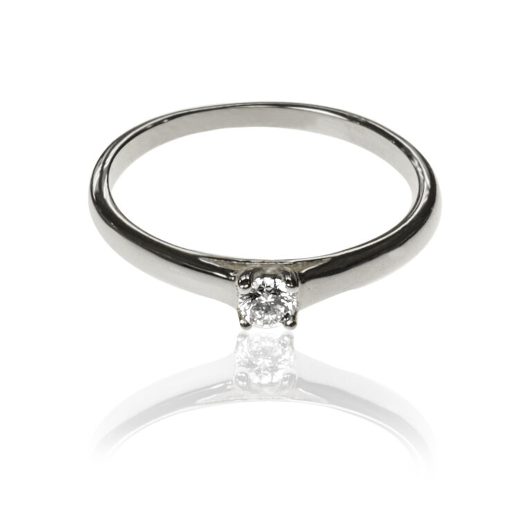 GOLDIE Diamantový prsteň Gloria white ER523.MAB