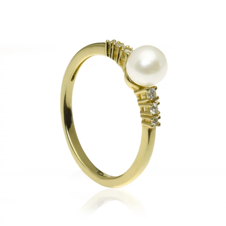 GOLDIE Diamantový prsteň s morskou perlou Aliya ER508.PAB GOLDIE Diamantový prsteň s morskou perlou Aliya ER508.PAB