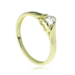 GOLDIE Diamantový prsteň Srdiečko ER509.AWX GOLDIE Diamantový prsteň Srdiečko ER509.AWX