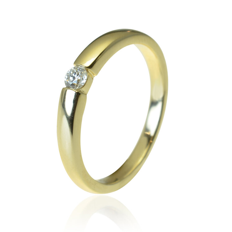 GOLDIE Diamantový zlatý prsteň Reina ER500.AVB