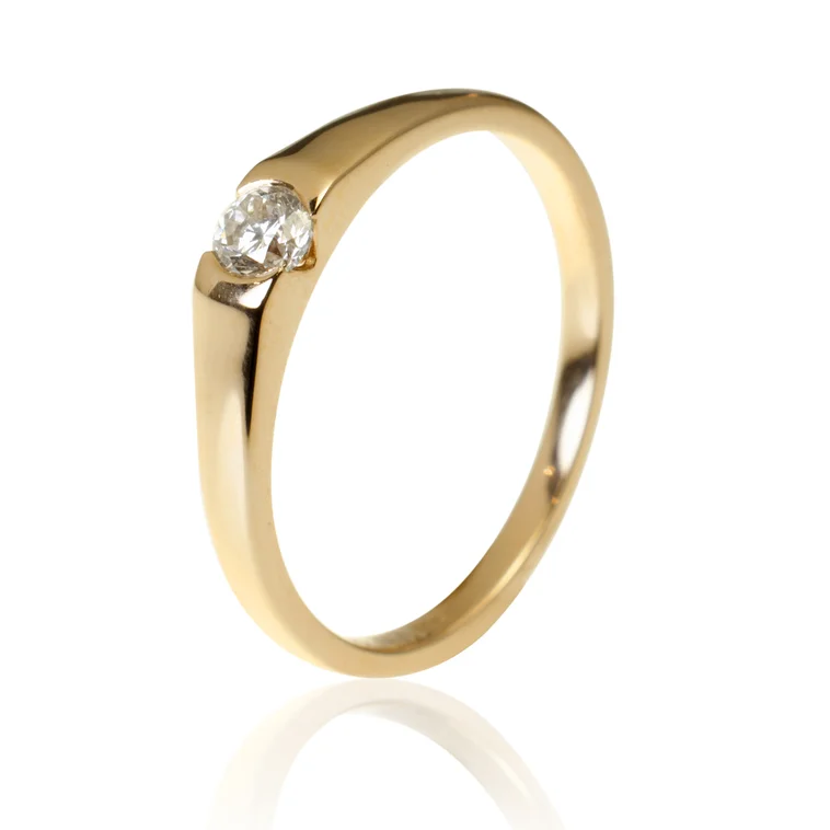 GOLDIE Diamantový zlatý prsteň Shayna ER501.AVB GOLDIE Diamantový zlatý prsteň Shayna ER501.AVB