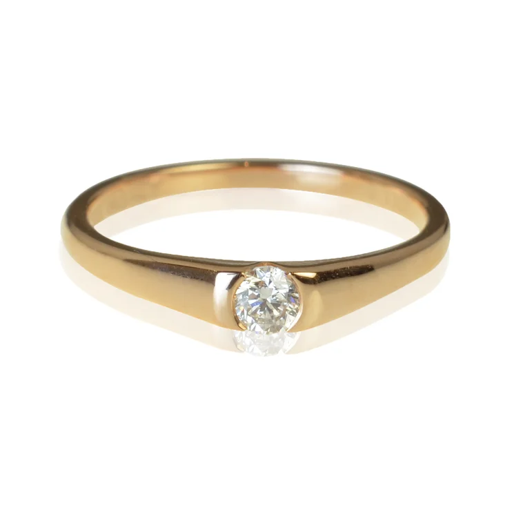 GOLDIE Diamantový zlatý prsteň Shayna ER501.AVB GOLDIE Diamantový zlatý prsteň Shayna ER501.AVB