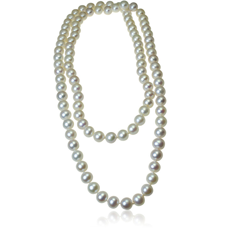 GOLDIE Perlový dlhý Sartoire náhrdelník LNL172.PAB