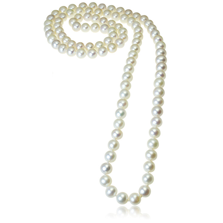 GOLDIE Perlový dlhý Sartoire náhrdelník LNL172.PAB