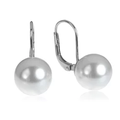 GOLDIE Strieborné náušnice so Swarovski perlou LEAS147.KS GOLDIE Strieborné náušnice so Swarovski perlou LEAS147.KS