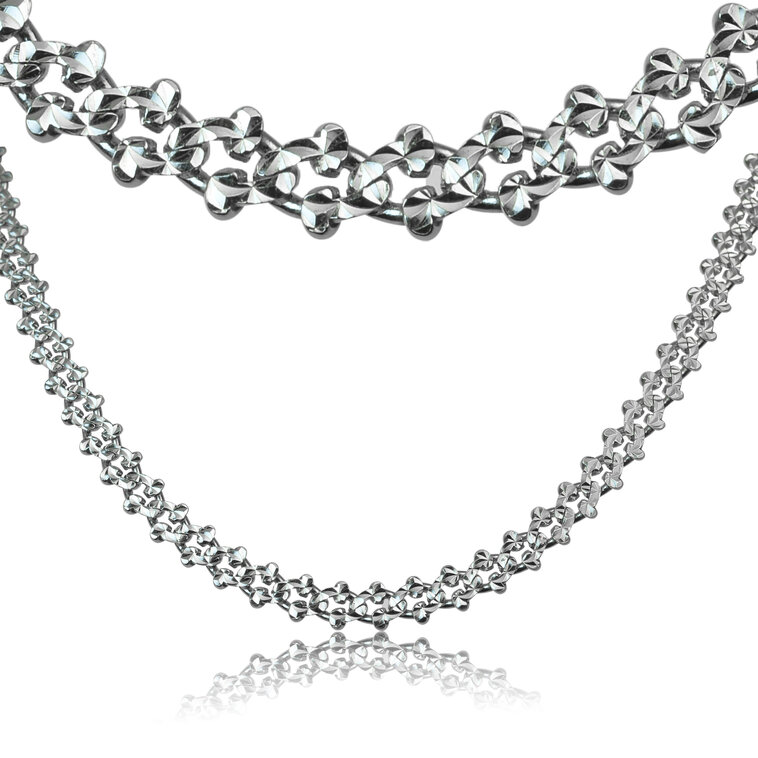 GOLDIE Strieborný náhrdelník Olivia LNLS013.KMB