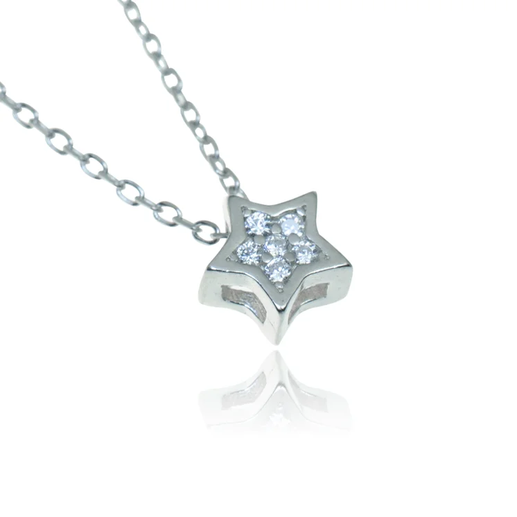 GOLDIE Strieborný náhrdelník Star LNLS003.KMB GOLDIE Strieborný náhrdelník Star LNLS003.KMB
