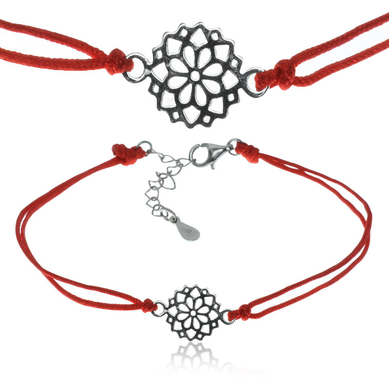 GOLDIE Strieborný náramok Mandala LBRS059.KS