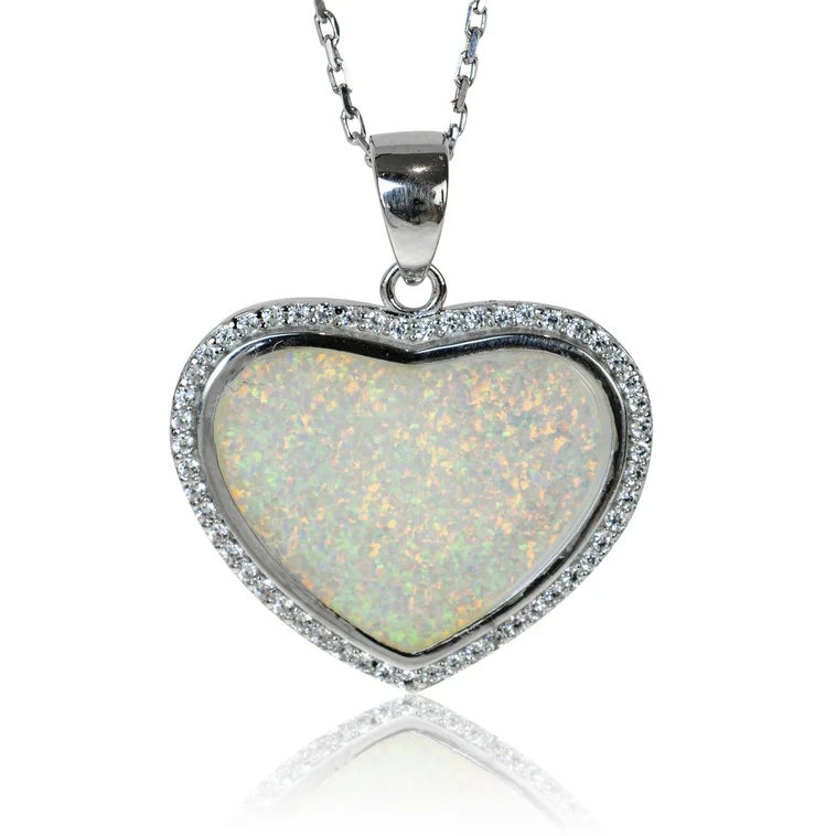 GOLDIE Strieborný prívesok Heart LPES025.KMB GOLDIE Strieborný prívesok Heart LPES025.KMB