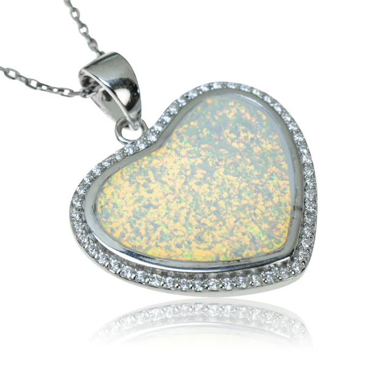 GOLDIE Strieborný prívesok Heart LPES025.KMB GOLDIE Strieborný prívesok Heart LPES025.KMB