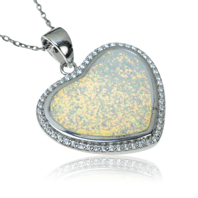 GOLDIE Strieborný prívesok Heart LPES025.KMB GOLDIE Strieborný prívesok Heart LPES025.KMB
