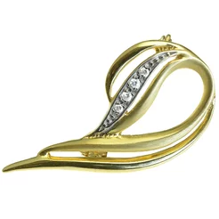 GOLDIE Zlatá brošňa Classic LBO002.TRB GOLDIE Zlatá brošňa Classic LBO002.TRB