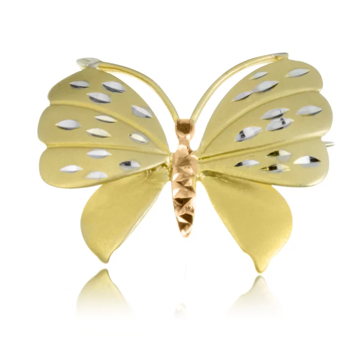 GOLDIE Zlatá brošňa Motýľ LBO023.TR GOLDIE Zlatá brošňa Motýľ LBO023.TR