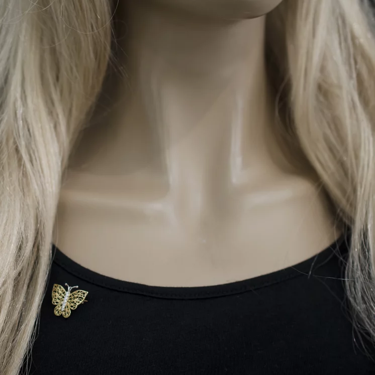 GOLDIE Zlatá brošňa Motýlik LBO026.TR GOLDIE Zlatá brošňa Motýlik LBO026.TR