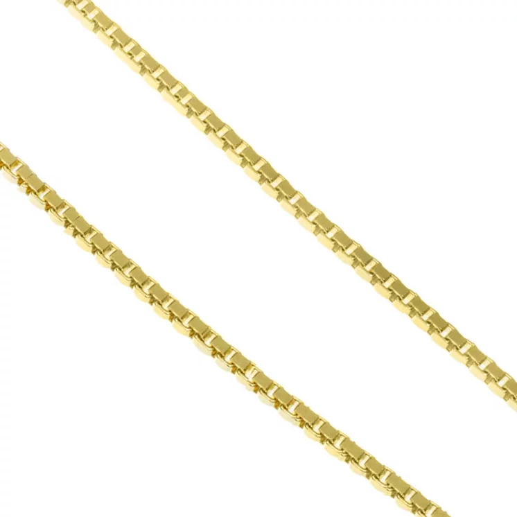 GOLDIE Zlatá dlhá retiazka Cube LCH186.SP GOLDIE Zlatá dlhá retiazka Cube LCH186.SP