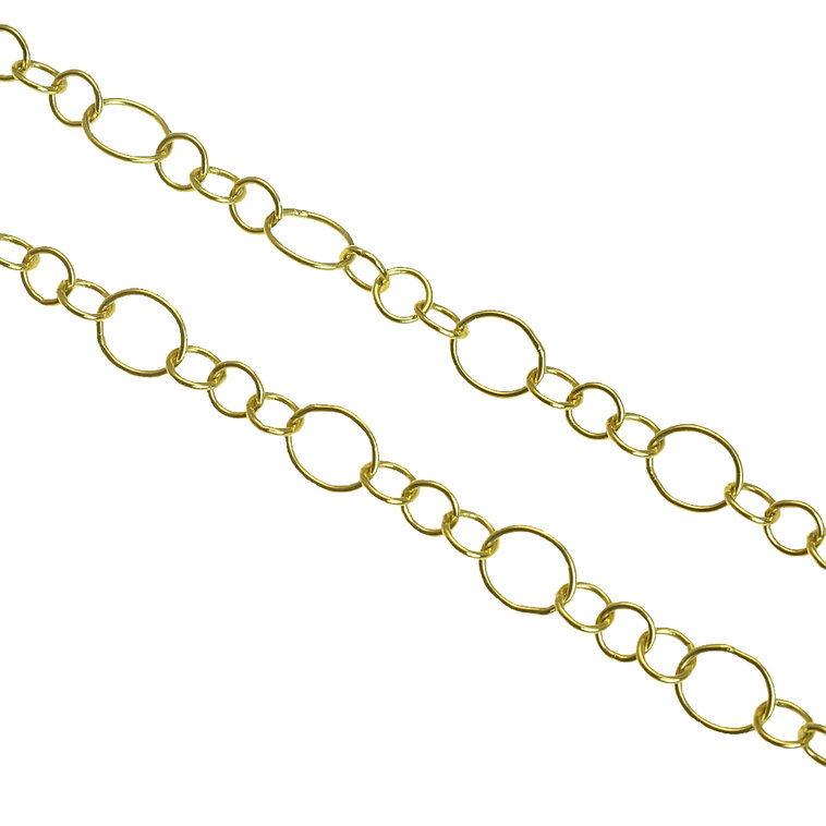 GOLDIE Zlatá retiazka Cleopatra, 50cm LCH104.TRB