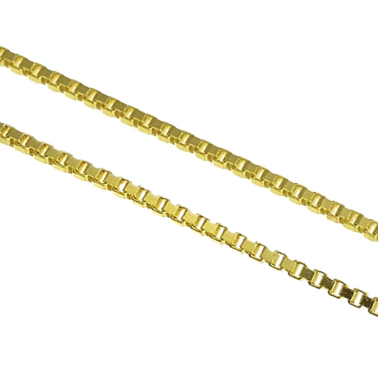 GOLDIE Zlatá retiazka Cube v rôznych dĺžkach LCHP037.TRB GOLDIE Zlatá retiazka Cube v rôznych dĺžkach LCHP037.TRB