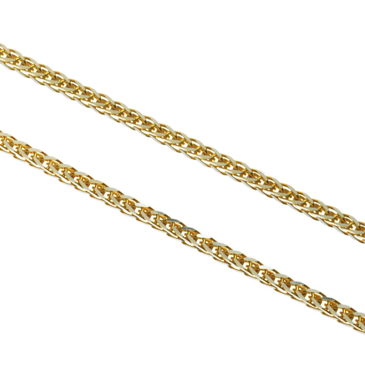 GOLDIE Zlatá retiazka Líščí chvost, 50cm LCHP131.TRB
