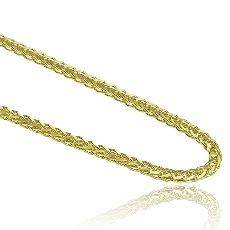 GOLDIE Zlatá retiazka Líščí chvost v rôznych dĺžkach LCH006.TRB