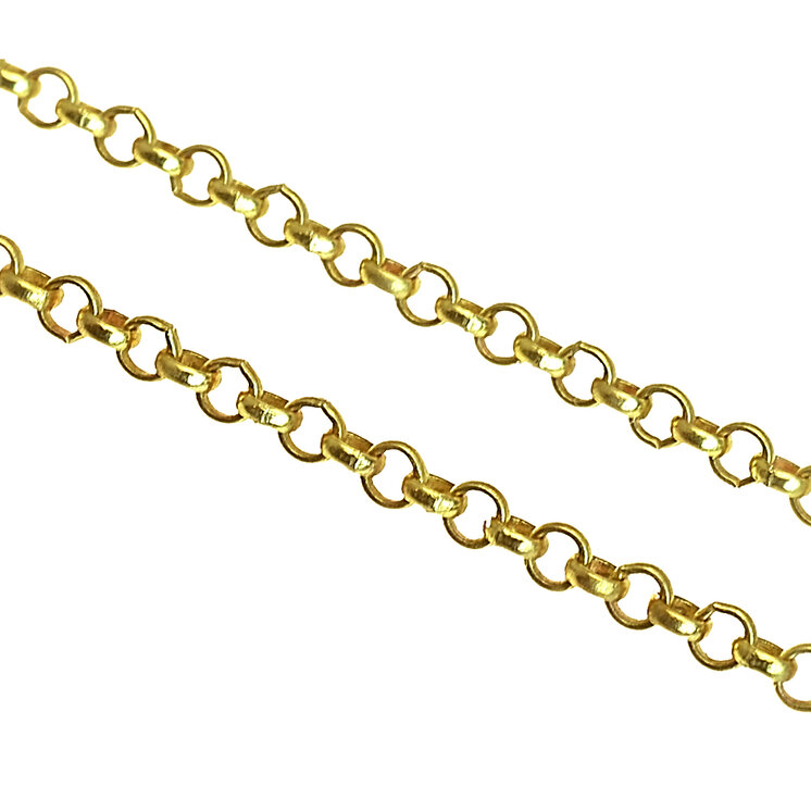 GOLDIE Zlatá retiazka Rolo, 42cm LCH008.ALB