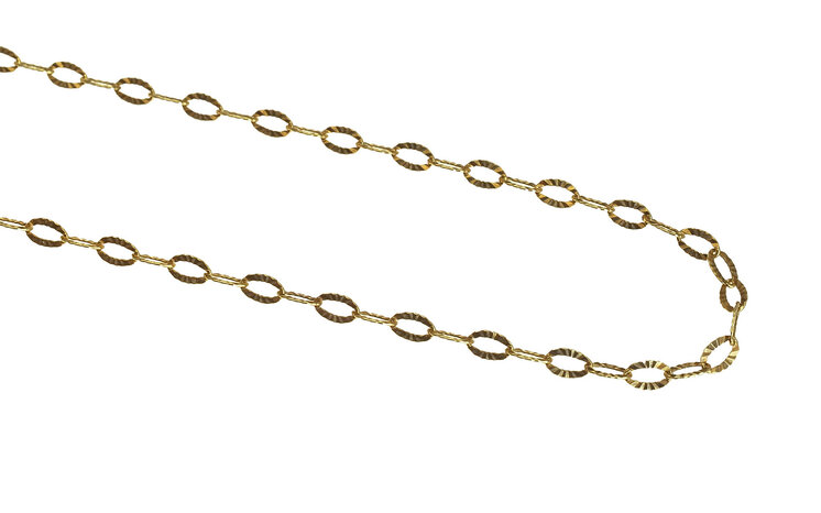 GOLDIE Zlatá retiazka Rolo, 45cm LCH032.TRB