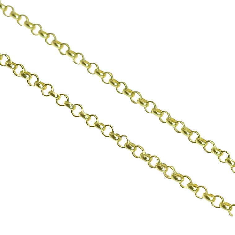 GOLDIE Zlatá retiazka Rolo v rôznych dĺžkach LCHP134.ZOB