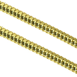 GOLDIE Zlatá retiazka Serenee DR038