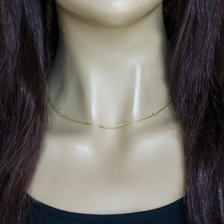 GOLDIE Zlatá retiazka Shine, 45cm LCH107.TRB GOLDIE Zlatá retiazka Shine, 45cm LCH107.TRB