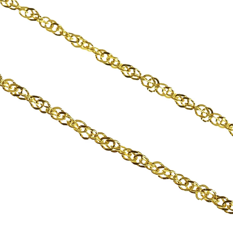 GOLDIE Zlatá retiazka Singapur v rôznych dĺžkach LCH025.TRB GOLDIE Zlatá retiazka Singapur v rôznych dĺžkach LCH025.TRB