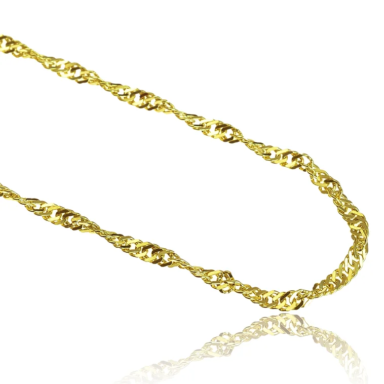 GOLDIE Zlatá retiazka Singapur v rôznych dĺžkach LCH026.TRB GOLDIE Zlatá retiazka Singapur v rôznych dĺžkach LCH026.TRB