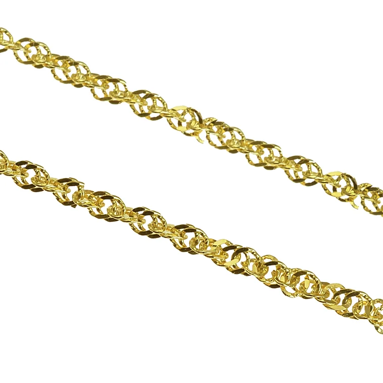 GOLDIE Zlatá retiazka Singapur v rôznych dĺžkach LCH027.TRB GOLDIE Zlatá retiazka Singapur v rôznych dĺžkach LCH027.TRB