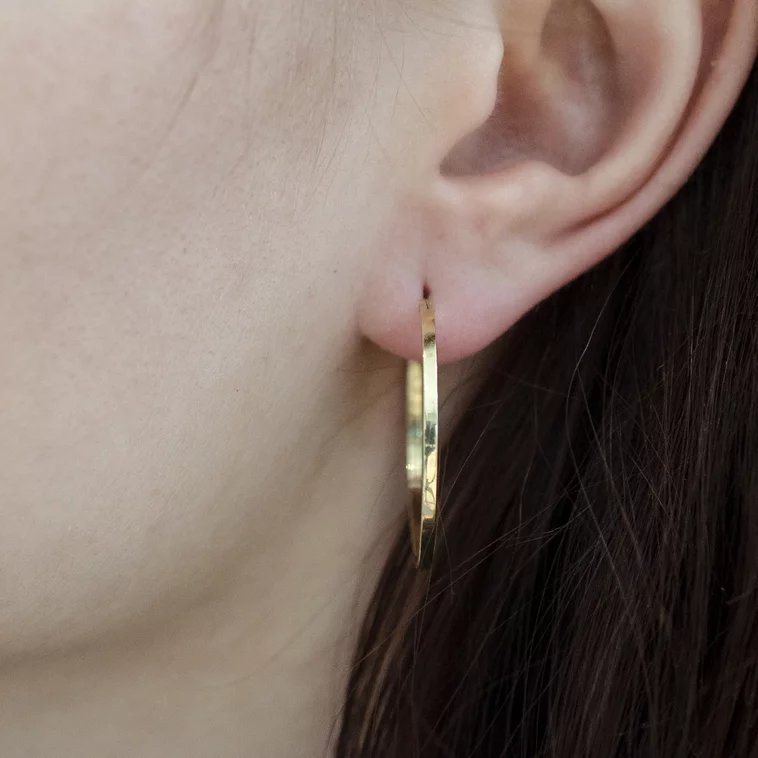 GOLDIE Zlaté kruhové náušnice LEA1252.TR GOLDIE Zlaté kruhové náušnice LEA1252.TR